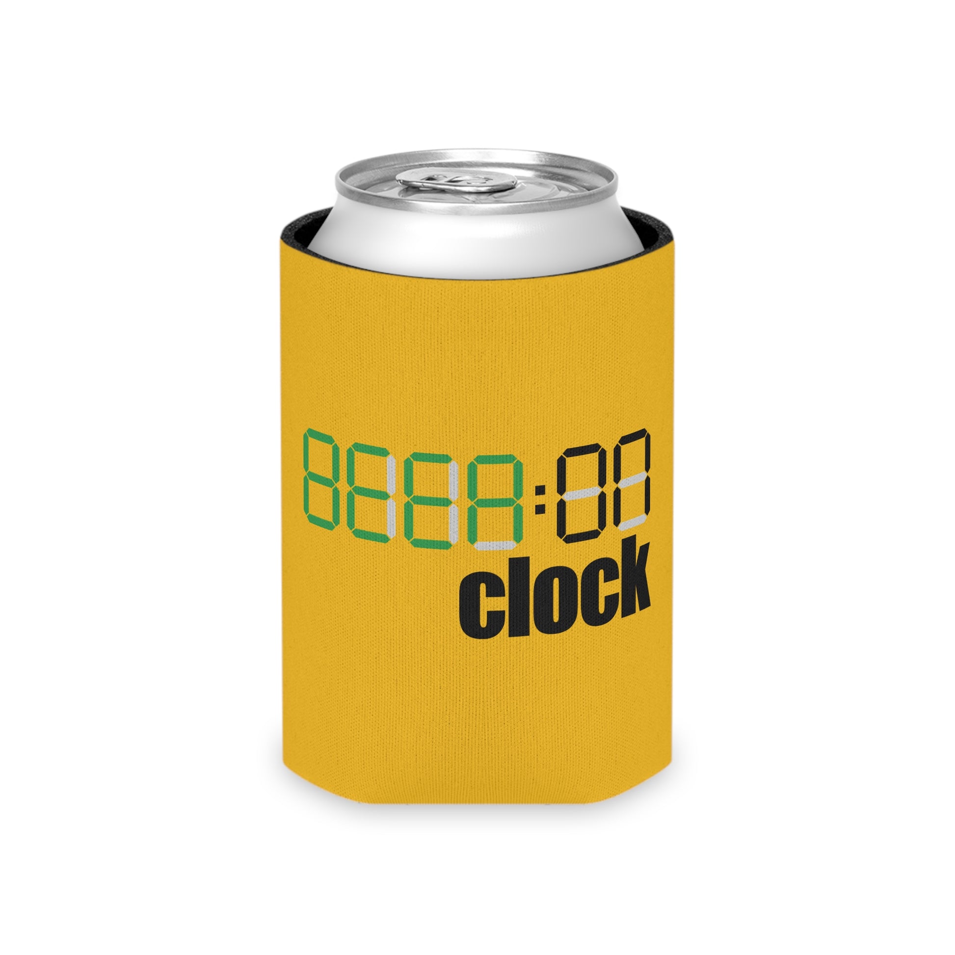 Beer On Clock Can Cooler - Fun Drink Sleeve, Perfect for Parties, Outdoor Events, Gifts for Dad, BBQs, Summer CelebrationB
