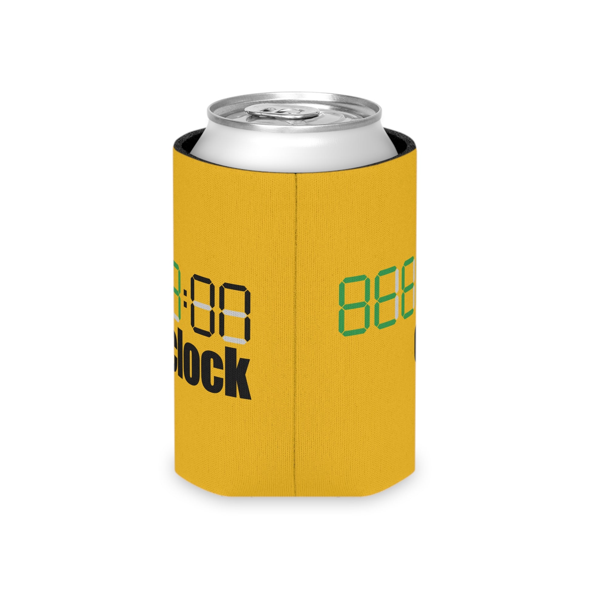 Beer On Clock Can Cooler - Fun Drink Sleeve, Perfect for Parties, Outdoor Events, Gifts for Dad, BBQs, Summer CelebrationB