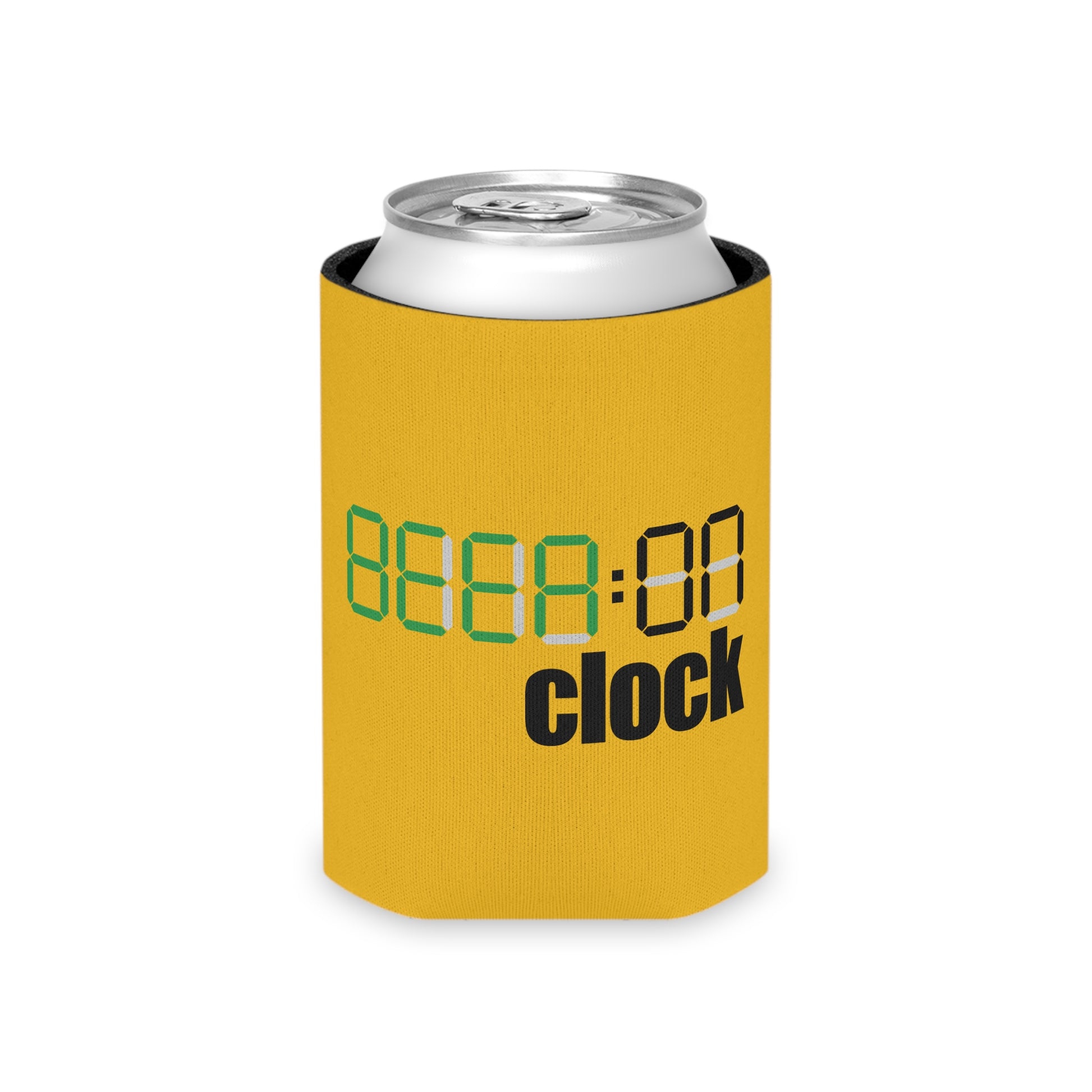 Beer On Clock Can Cooler - Fun Drink Sleeve, Perfect for Parties, Outdoor Events, Gifts for Dad, BBQs, Summer CelebrationB